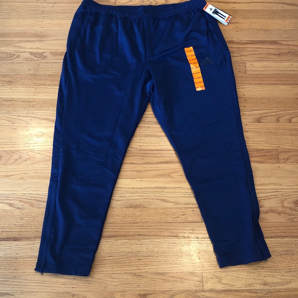 adidas Navy Blue Tricot Joggers NWT